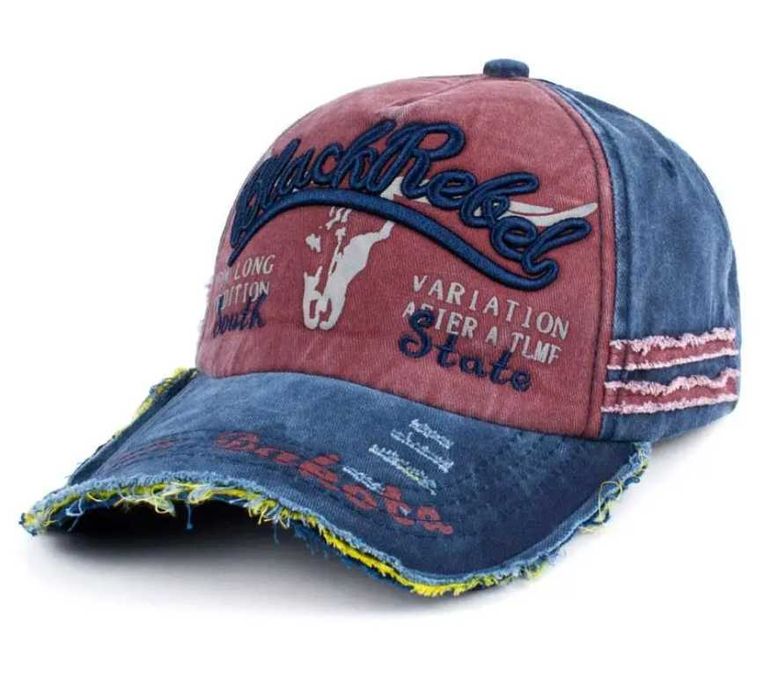 Бейсболка хлопковая, кепка с вышивкой, современные и классика