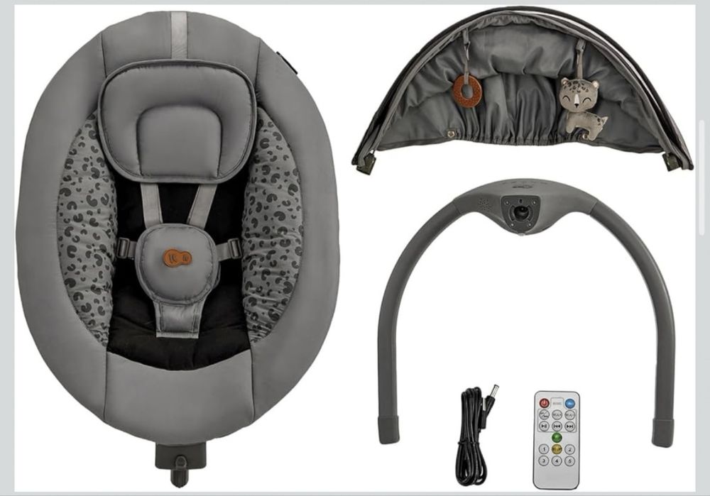 Kinderkraft Rede LUMI 2, balanço elétrico para bebés