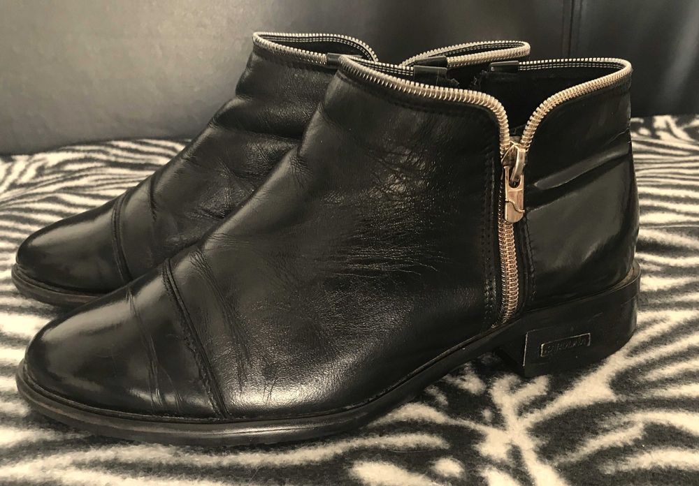 sztyblety skórzane r. 38