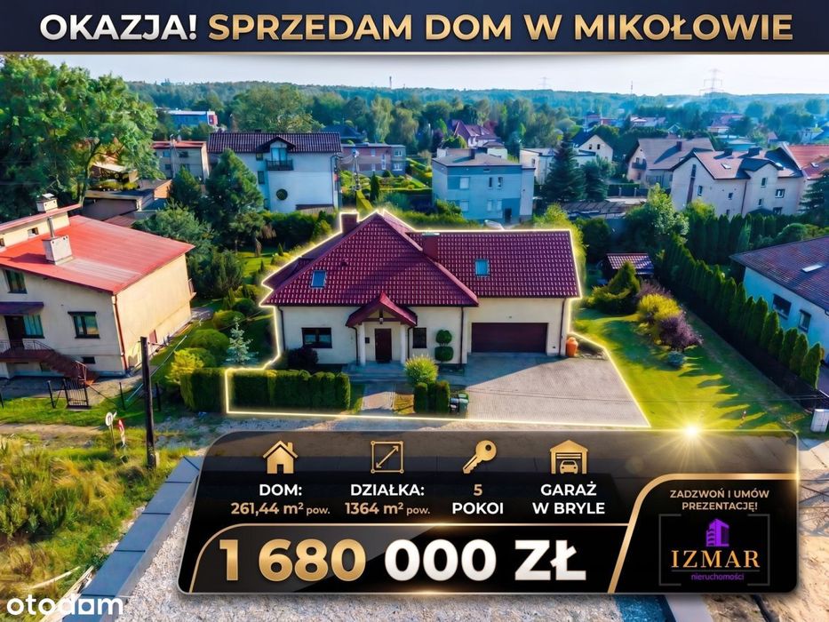 Dom wolnostojący na sprzedaż - Mikołów