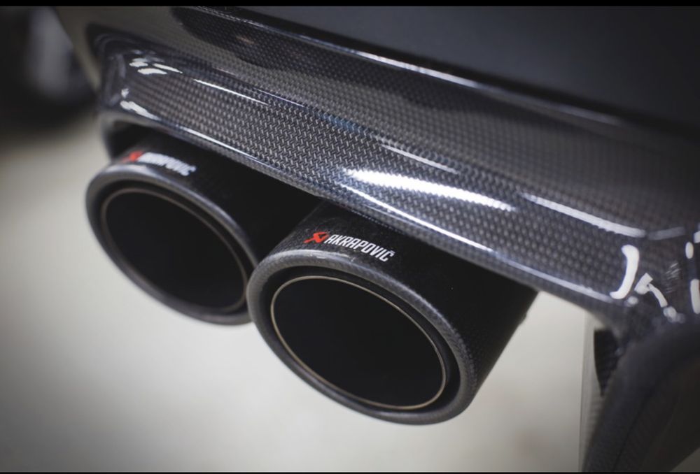 Насадка Akrapovic акрапович карбон выхлоп глушитель выхлопная 63/89R