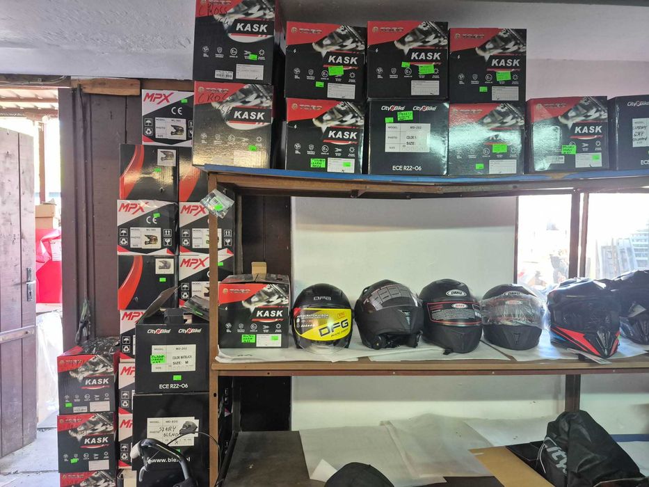 Kaski Motocross, Gogle, Buzery, Rękawice Cross / Enduro / Quad – Duży Wybór!