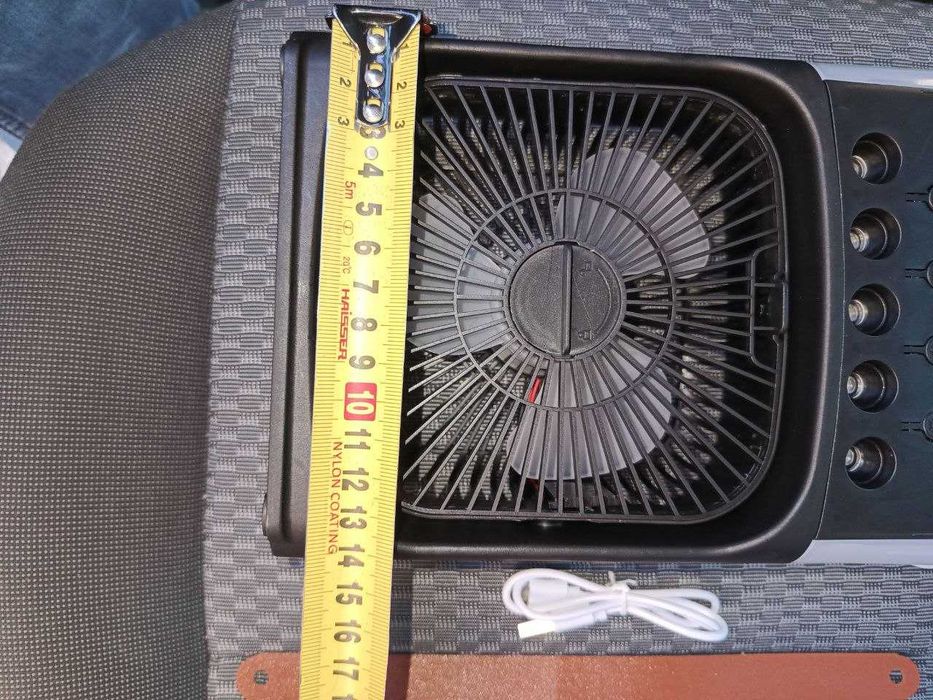 Вентилятор - кондиціонер зволожувач повітря Air Cooler Fan чорний (вентилятор - кондиционер, увлажнитель воздуха)