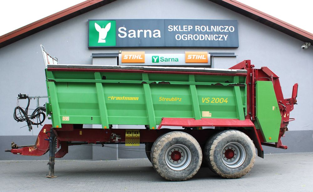 Uniwersalny rozrzutnik obornika VS 2004  Strautmann
