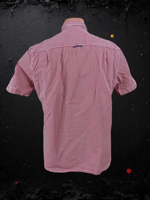 Superdry London Button Down roz. L męska koszula w kratkę