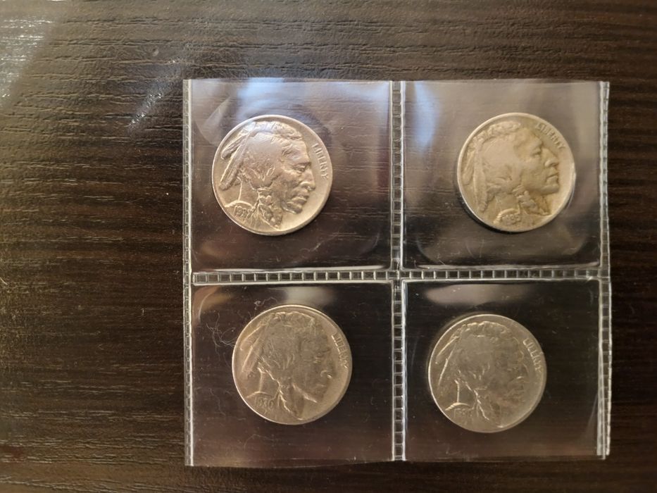 США 5 центов Buffalo индеец.