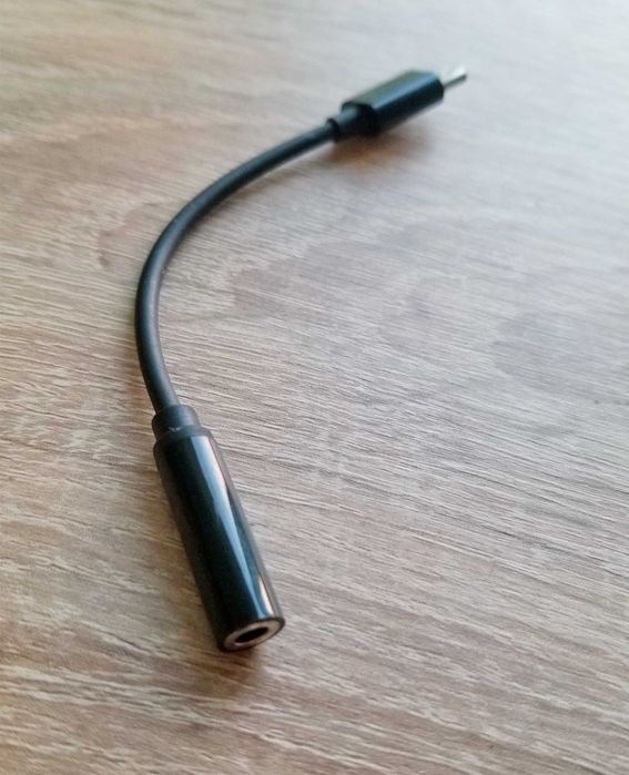 Переходник USB Type-C на Mini Jack 3.5 мм.