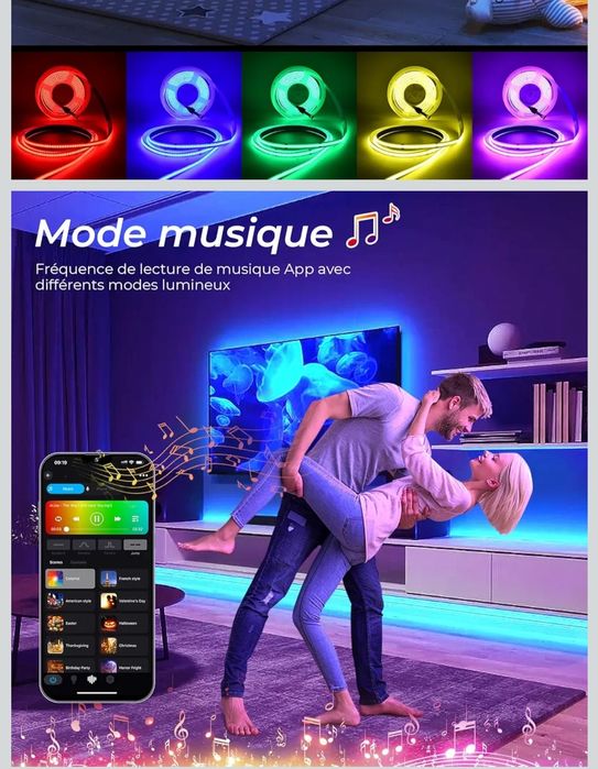 Inteligentny kontroler taśm LED RGB z Wi-Fi