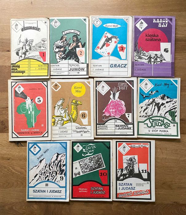 Karol May Szatan i Judasz cz. 1-11 komplet