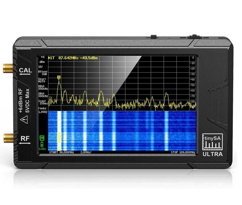 Анализатор спектра TinySA Ultra 100 кГц - 6 ГГц
