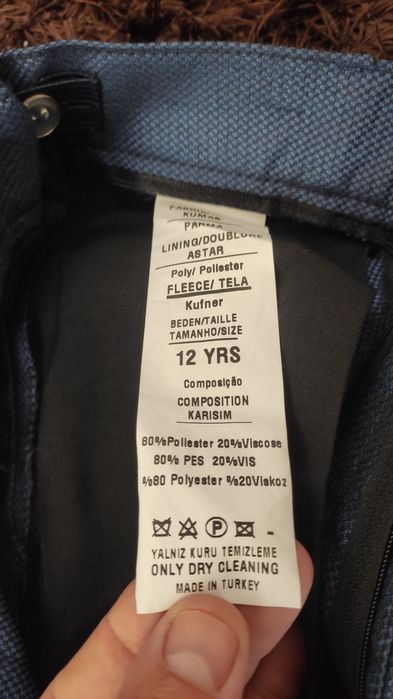 Fato de casamento Arax Gazzo Jr para crianças 11-13 anos