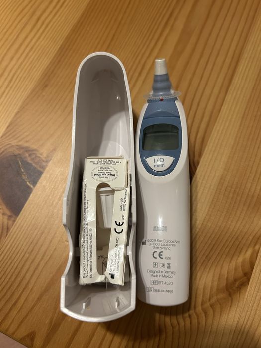 Termometr do ucha braun IRT 4520 nie włacza się