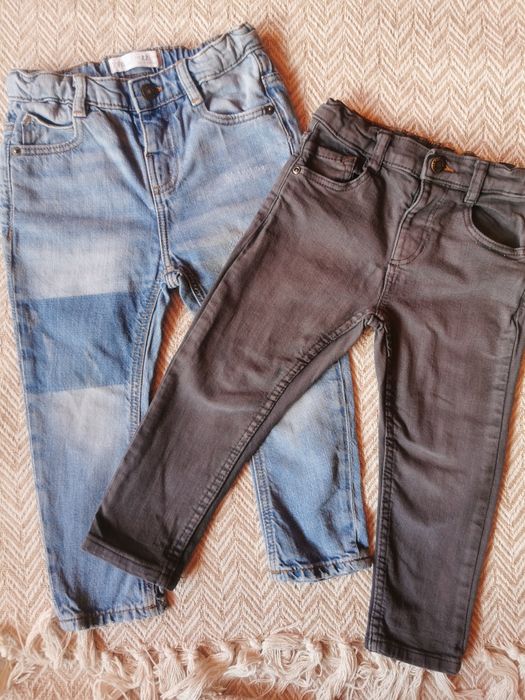 Spodnie jeansowe Zara dla chłopca rozmiar 98