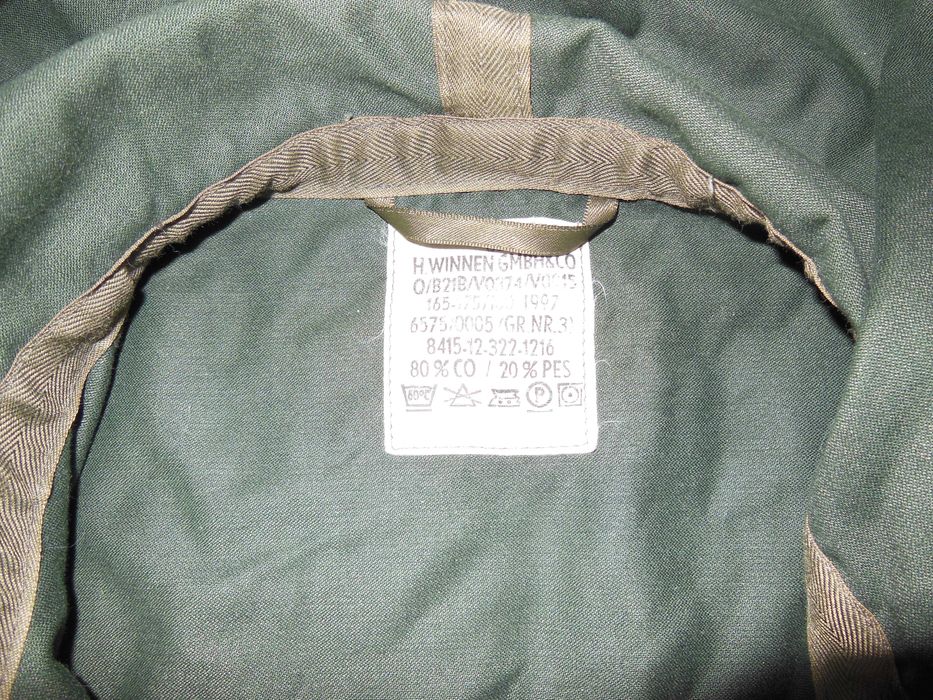 Kurtka Parka BW Bundeswehr Flecktarn Gr 3 6575/0005