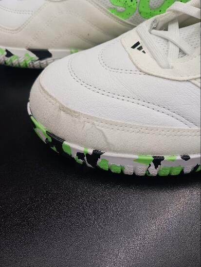 Sapatilhas de Futsal Top Sala Adulto Branco/Verde
