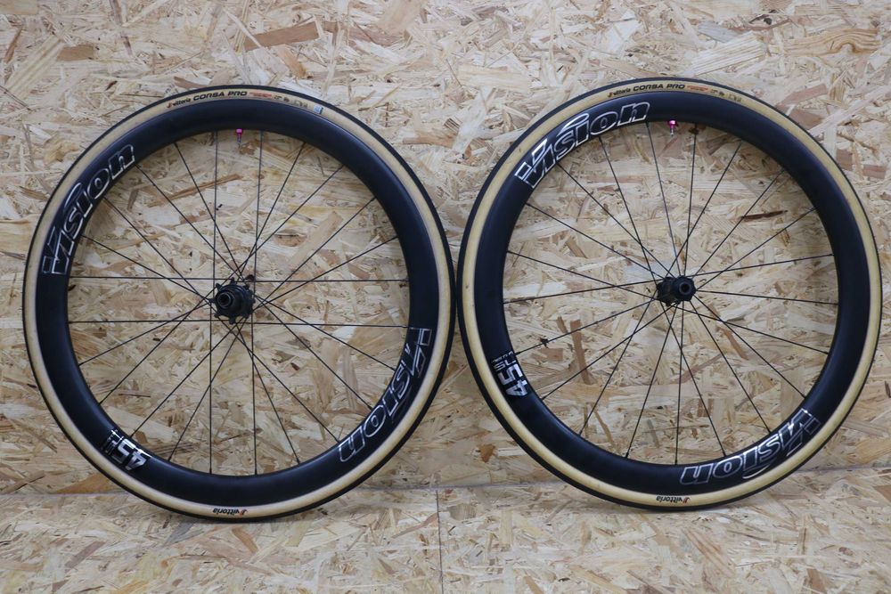 Bicicleta disco Vision Metron 45 SL tubeless/camara