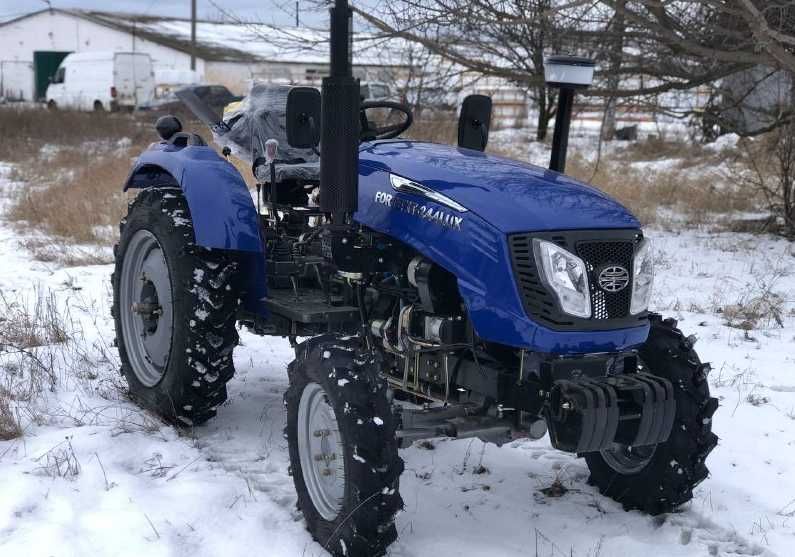 Мінітрактор Forte XT-244 LUX 4х4 24 к.с. коробка 4+1 Трактор Форте 244