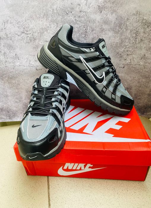 Nike P-6000 Black/Grey — розмір 43
