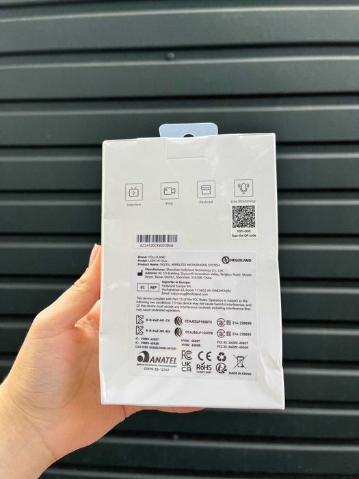 Мікрофонна система Hollyland lark M1, Повністю нова.