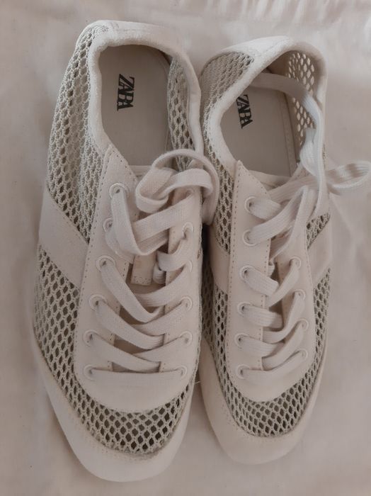 Туфлі-дербі в сіточку Zara, 38 р