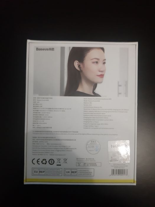 Słuchawki bezprzewodowe,  douszne,Bluetooth Baseus