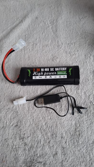 Akumulator  do ładowania samochodów  NI-MH SC 7.2V 5000mAh