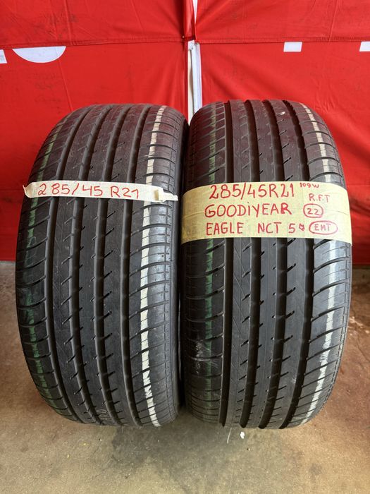 Pneus 285/45/21 Goodiyear Como novos