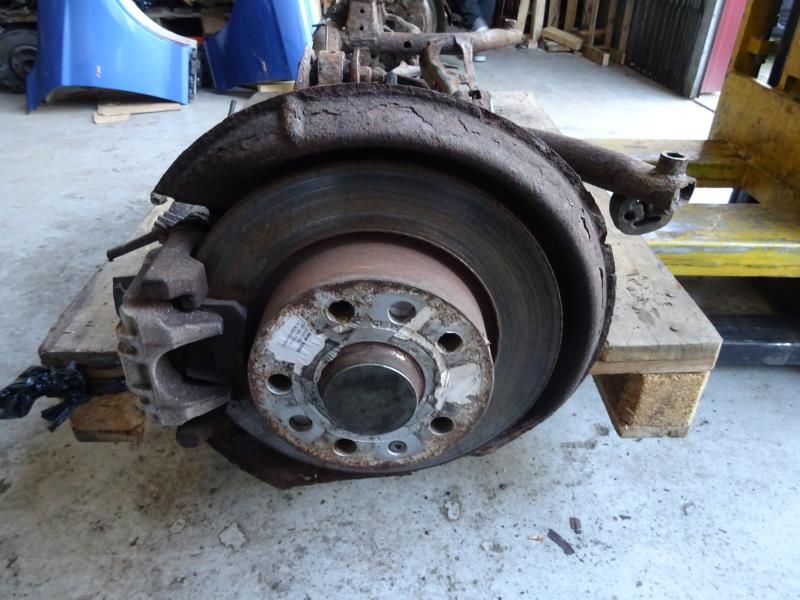 Eixo traseiro discos AUDI A3 (8P1)