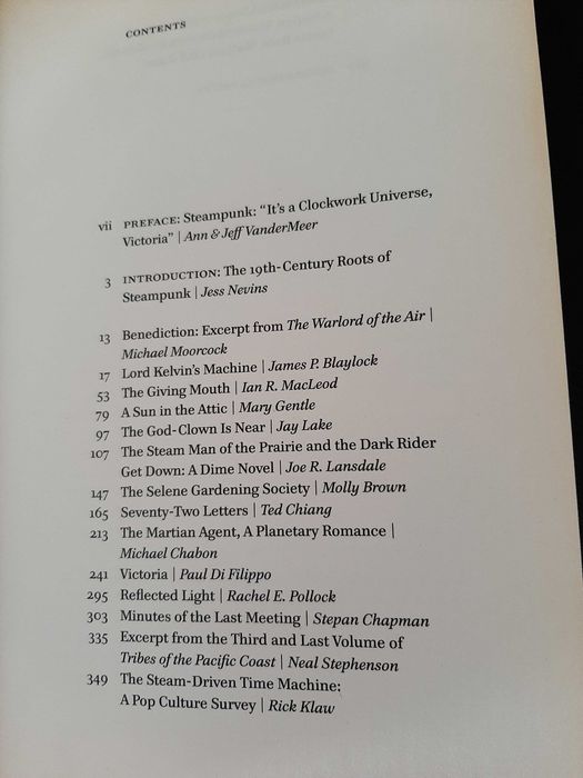 Ann and Jeff VanderMeer (edited by) – Steampunk (anthology)