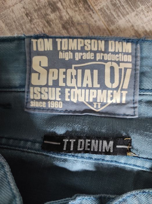 Spodnie jeans Tom Thompson slim fit rozmiar 30/32