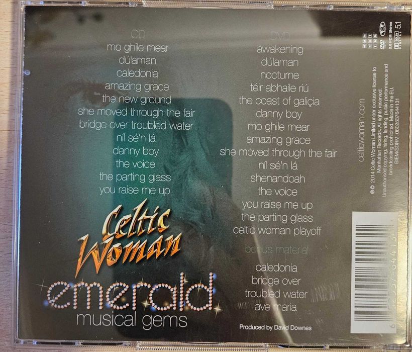 DVD - Celtic Women - Emerald Musical gems