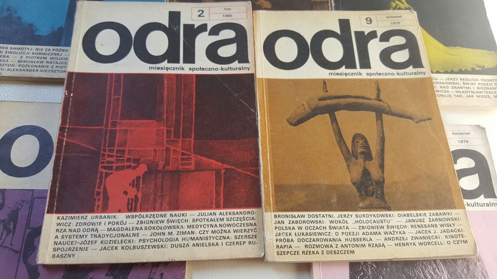 Czasopisma  ODRA społeczności  i kultura lata 80 PRL