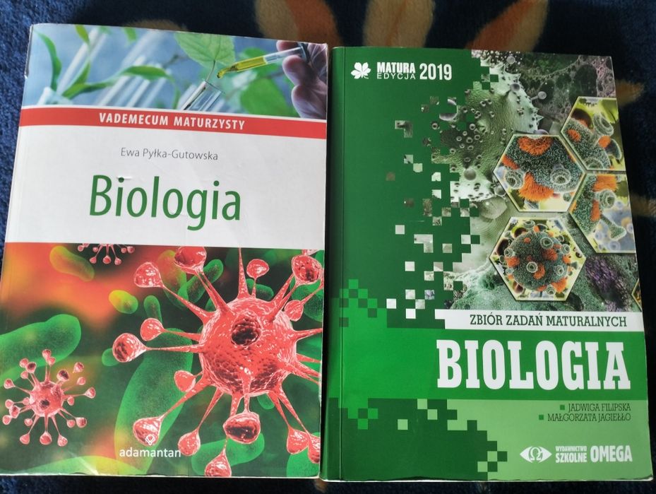 Sprzedam vadamecum i zbiór zadań do biologii