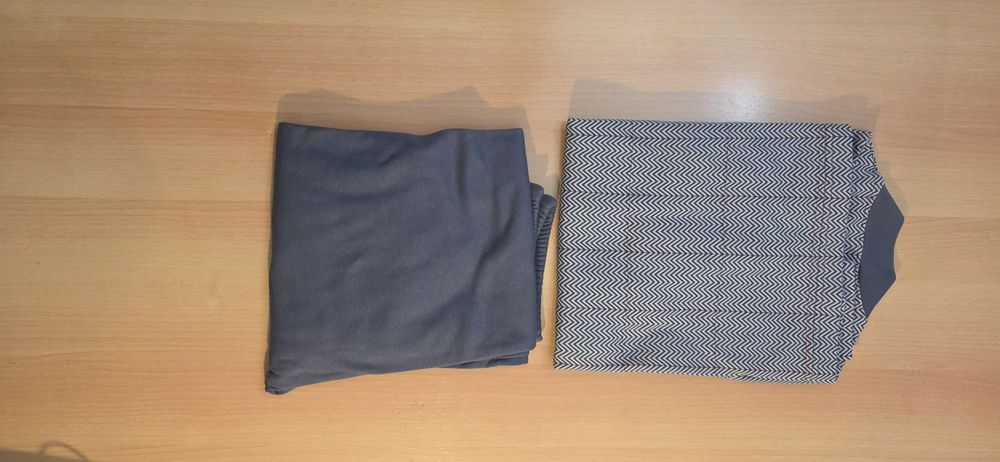 Pijama Isa Tamanho S Cinza