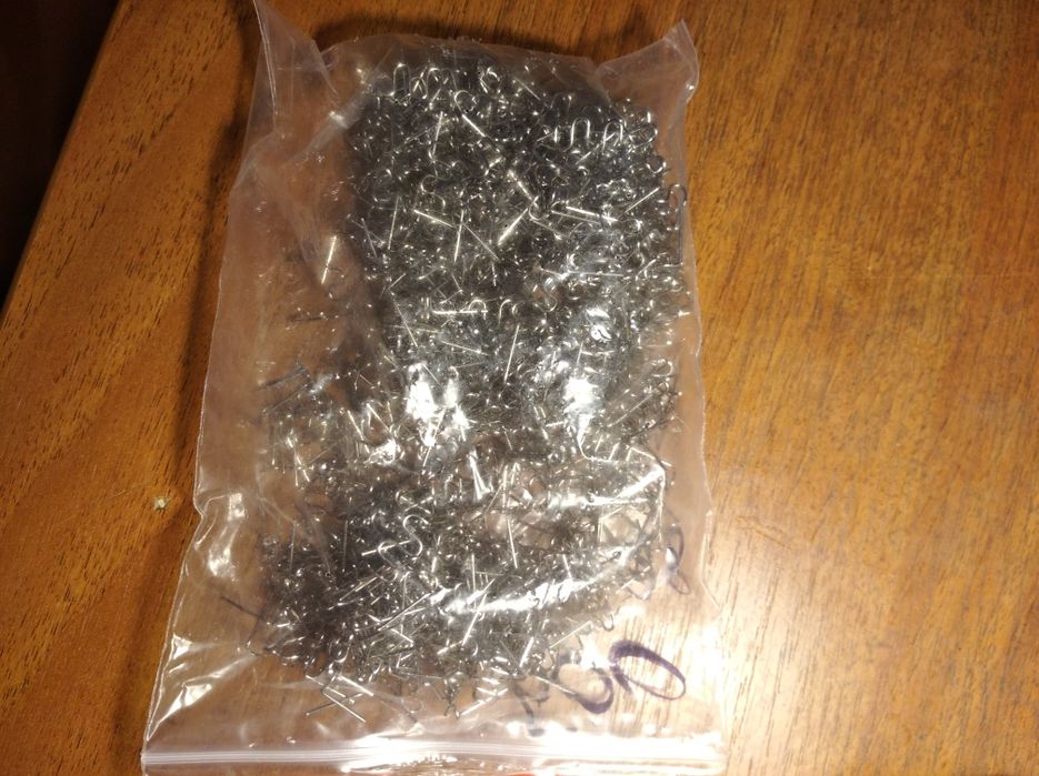 Скоба для паяльника по пластику 0.8мм.500шт.