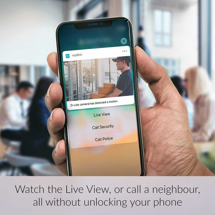 Camera Vigilância wifi D-Link DCS-6500LH