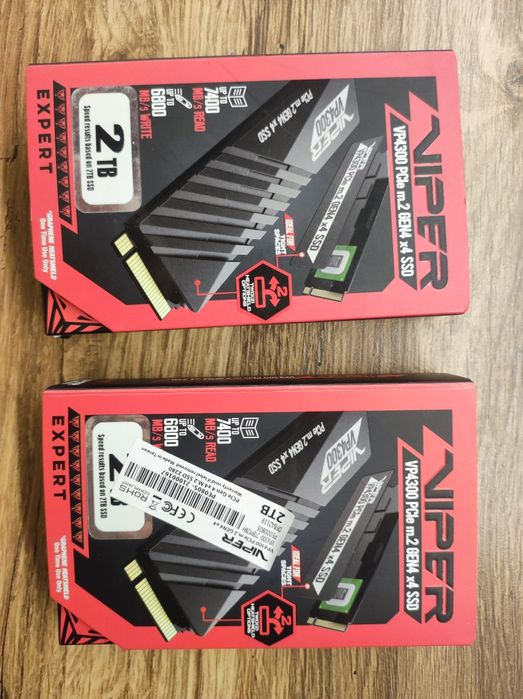 NVME накопичувач PATRIOT Viper VP4300 Gen4x4 (VP4300-2TBM28H) 2Tb