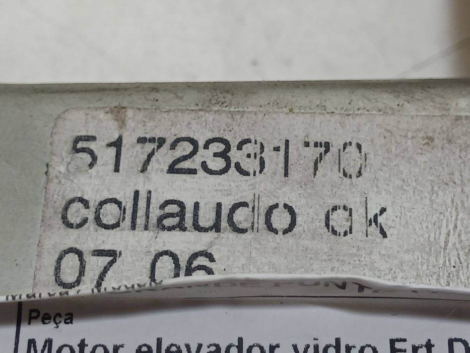 Motor vidro frente direito FIAT Grande Punto (199_)
