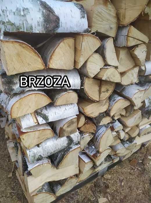 gotowe do palenia i składowania drewno buk dąb jesion