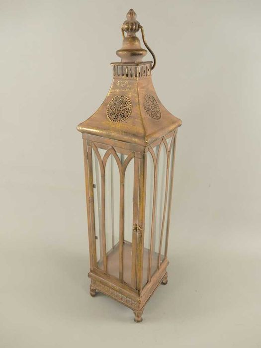 LAMPION - latarnia na świece retro prowansja