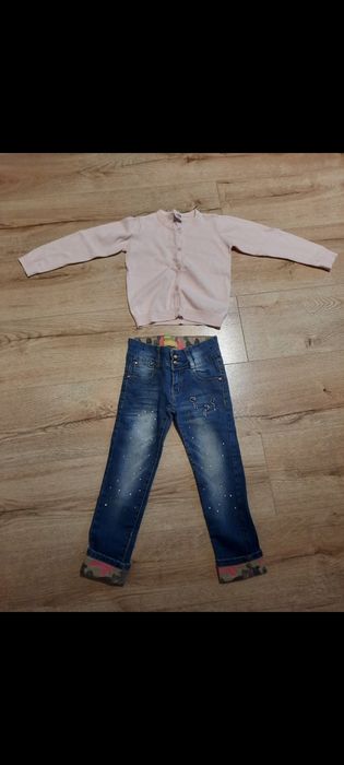 Bluzy,spodnie, bluzeczki dla dziewczynki 13 sztuk