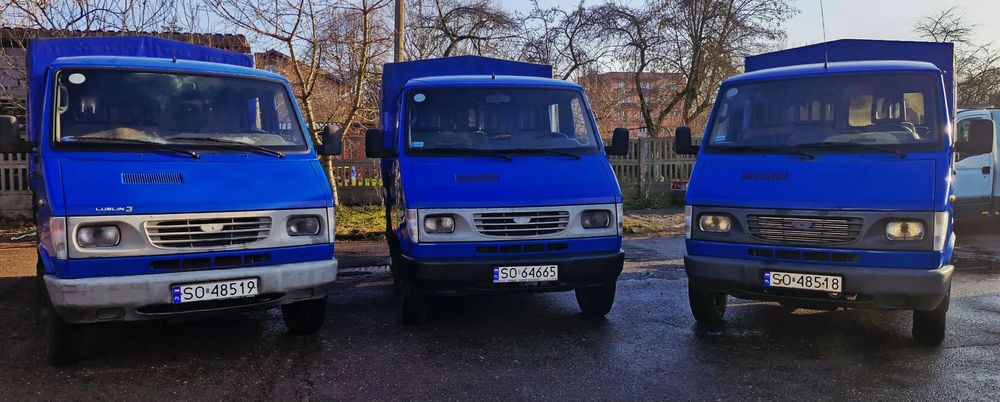 Lublin Lublin 3 66B77  Rarytas•7os•1właściciel•resory wzmocnione•2komplety kół•hak