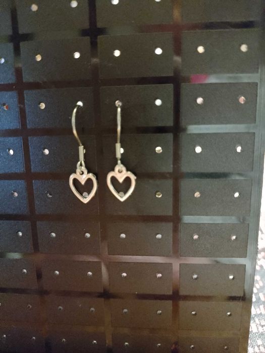 Kolczyki Serduszka. Antyalergiczne.