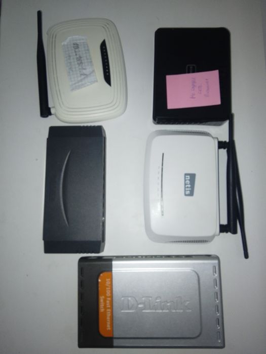 Лот мережевого обладнання (частково робоче)