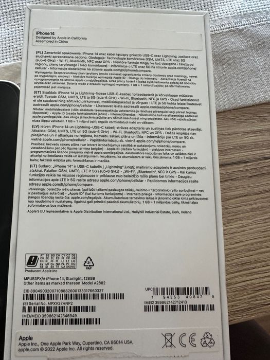 Telefon iPhone 14