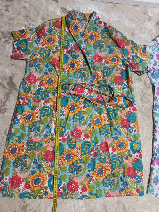 Халат жіночий хлопок бавовняний СРСР СССР літній демісезонний