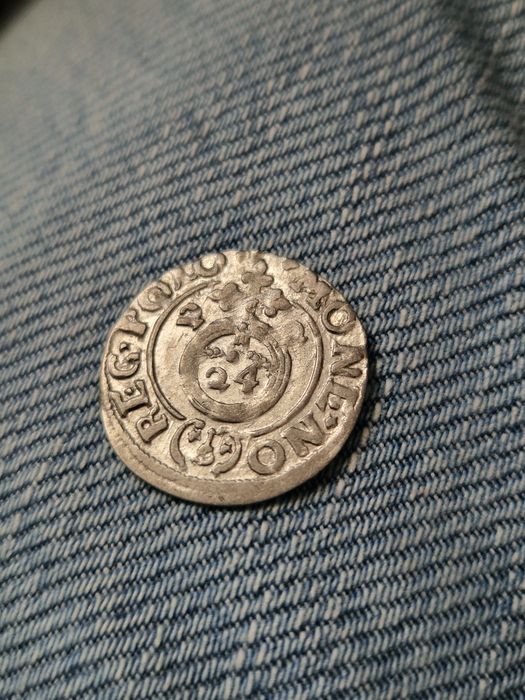 Moneta Półtorak 1622 Piękny menniczym!
