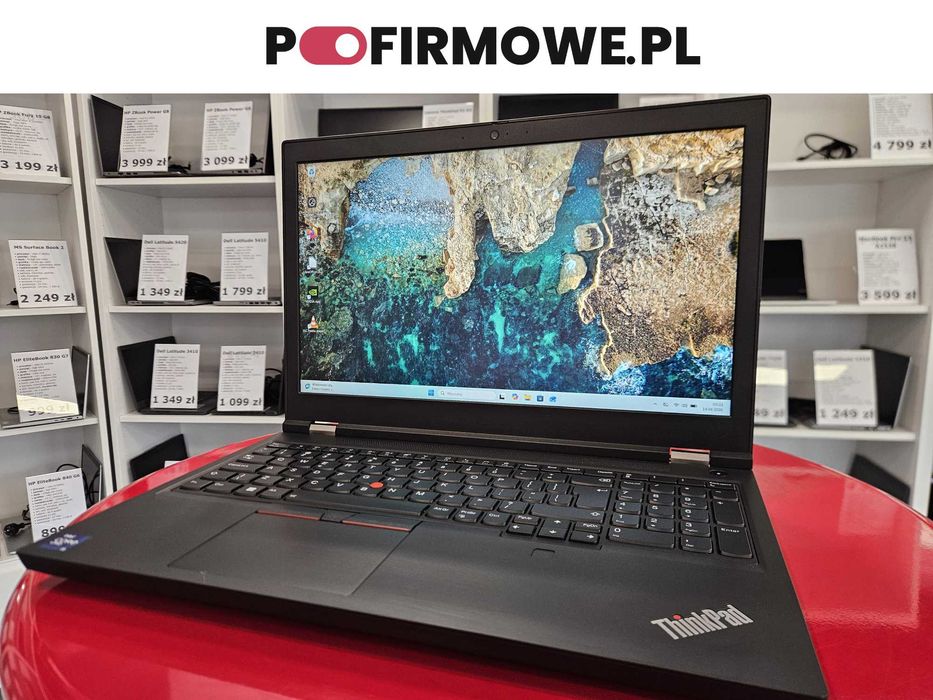 Lenovo ThinkPad P15 G2 15" i9-11950H 64GB Ram Dysk 512GB NVME nVidia RTX 4000 8GB FullHD IPS Windows 11 Faktura 23% Gwarancja 12 Miesięcy PoFirmowe.pl