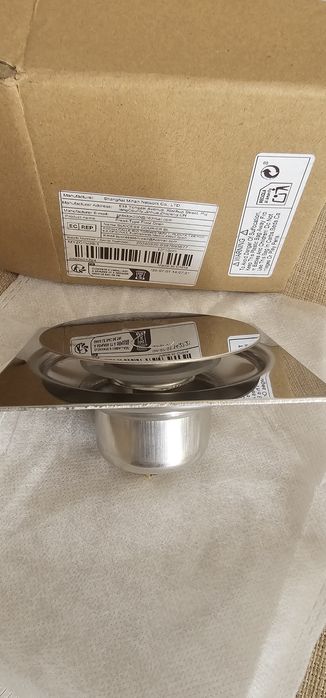 Ralo de chão com Pedal Pop Up em metal durável