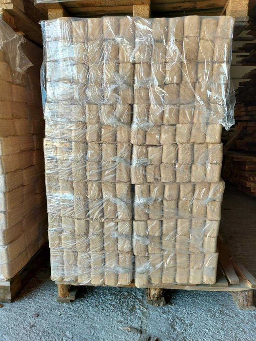 Brykiet sosnowy oraz bukowy